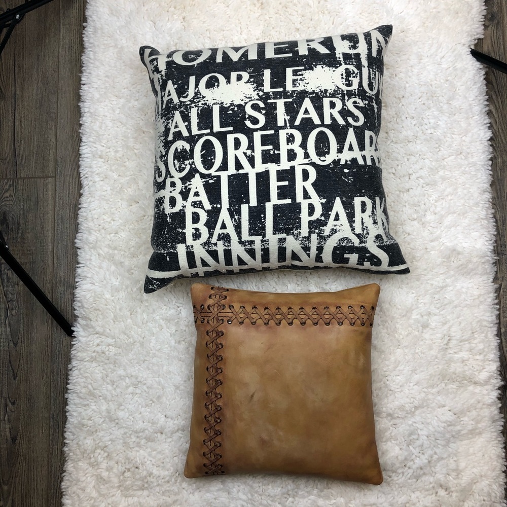 Baseball pillows